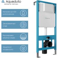 Инсталляция Aqueduto Tecnica TEC01 для унитаза без клавиши смыва — фото 1, Инсталляции для унитазов