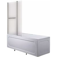 Товар: Шторка на ванну 1MarKa 95x150 Р-07Mis профиль Хром стекло матовое - фото 1 Шторка на ванну 1MarKa 95x150 Р-07Mis профиль Хром стекло матовое — фото 1, Шторки для ванной распашные