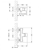 Товар: Смеситель для душа Lemark Evitta LM0503C Хром - фото 2 Смеситель для душа Lemark Evitta LM0503C Хром — фото 2, Для душа и ванны