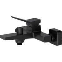 Смеситель для ванны Haiba HB60818-7 Черный матовый — фото 1, Смеситель для ванны