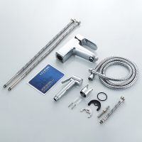 Смеситель для раковины Ledeme H54 1254L с гигиеническим душем Хром арт-518359 — фото 2, Смесители для раковины