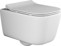 Унитаз Ceramicanova New Day CN3005 подвесной с сиденьем Микролифт — фото 5, Подвесные унитазы