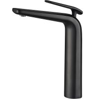 Смеситель для раковины Rose R39H R3911H Черный матовый — фото 1, Смесители для раковины