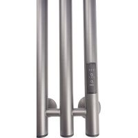 Электрический полотенцесушитель Melodia della vita Blues Electro Ferrum 120х15 П3 MTRBEF12015gt Граф — фото 4, Электрические полотенцесушители