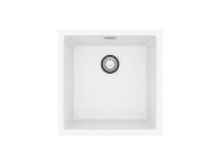 Мойка для кухни ALVEUS OMNI 20 GRANITAL ARCTIC-G11 450x450x198 с сифоном 1145083 — фото 1, Кухонные мойки