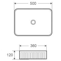 Раковина-чаша Point Деметра 50 PN43122 Белая — фото 7, Раковины