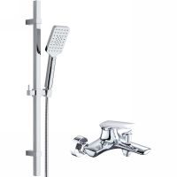 Смеситель для ванны Bond Cube B03-5200 Хром — фото 1, Смеситель для ванны