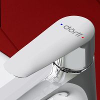 Смеситель для раковины Dorff Prime D40102100 Хром — фото 4, Смесители для раковины