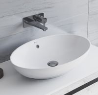 Раковина-чаша Point Сатурн 63 PN43901WM Белая матовая — фото 4, Раковины накладные