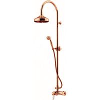 Душевая система Gattoni Orta 2795/PDV0 OLD Бронза — фото 1, Душевые стойки