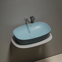 Раковина-чаша Ceramicanova Element 60 CN6049MLG Зеленая матовая — фото 21, Раковины накладные