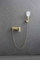 Смеситель для ванны Raglo R01.30.03 Золото матовое — фото 12, Для душа и ванны