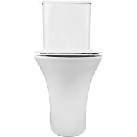 Унитаз компакт Azario Fretta Round AZ-7121 с бачком и сиденьем Микролифт — фото 15, Унитазы