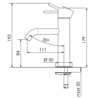 Товар: Смеситель для раковины Remer X-Style Inox SSX12 Нержавеющая сталь - фото 2 Смеситель для раковины Remer X-Style Inox SSX12 Нержавеющая сталь — фото 2, Смесители для раковины