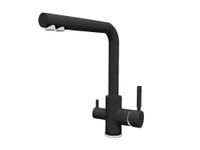 Florentina Смеситель АЛЬДО  FL, цвет Черный  (ALDO FL, Black) арт-333.40H.2123.102 — фото 1, Смесители для кухни