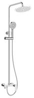 Душевая система со смесителем Doha Chrome, арт. ST200Doha, ESKO — фото 1, Душевые стойки