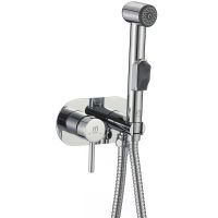 Гигиенический душ со смесителем Milardo Tidy TIDSBR0M08 Хром глянцевый — фото 1, Гигиенические души