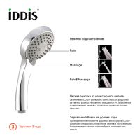 Товар: Ручной душ Iddis A11631 Хром - фото 6 Ручной душ Iddis A11631 Хром — фото 6, Лейки для душа