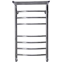 Водяной полотенцесушитель Comfysan Noumi W-8 80x40 014025 с полкой Хром — фото 3, Водяные полотенцесушители