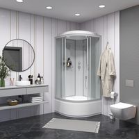 Товар: Душевая кабина Niagara Classic NG-2308-14 (90х90х215) высокий поддон(40см),стекло матовое,4 места - фото 3 Душевая кабина Niagara Classic NG-2308-14 (90х90х215) высокий поддон(40см),стекло матовое,4 места — фото 3, Душевые кабины