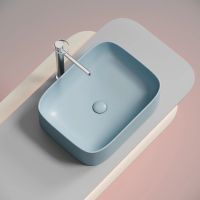 Раковина-чаша Ceramicanova Element 51 CN6052ML Голубая матовая — фото 12, Раковины накладные