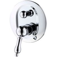 Смеситель для душа Caprigo Adria-Uno Metal Edition 02M-551-crm Хром — фото 1, Смеситель для душа