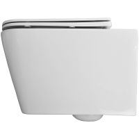 Товар: Унитаз Azario Boca AZ-1048 A подвесной Белый с сиденьем Микролифт - фото 11 Унитаз Azario Boca AZ-1048 A подвесной Белый с сиденьем Микролифт — фото 11, Подвесные унитазы