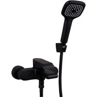 Смеситель для ванны Melodia della vita Waltz MDV30140bk Черный — фото 1, Смеситель для ванны