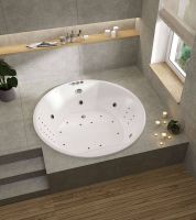 Акриловая ванна Vayer Eva 180x180 Гл000025681 без гидромассажа — фото 2, Акриловые ванны