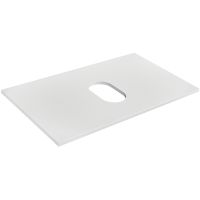 Столешница под раковину Roca The Gap 80 A857419806 Белый глянец — фото 1, Столешницы под раковину