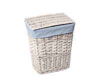 Lippe WB-450-M Плетеная корзина для белья с крышкой — фото 1, Корзины для белья