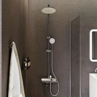 Душевая система Iddis Shelfy SHESBBTi06 Хром — фото 8, Душевые стойки