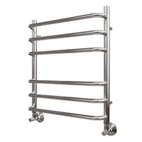 Водяной полотенцесушитель Point Нептун П6 500x600 Хром арт-PN09156 — фото 4, Водяные полотенцесушители