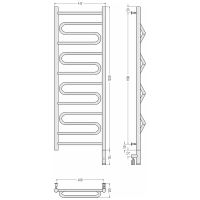 Товар: Электрический полотенцесушитель Сунержа Элегия 3.0 1200x400 R 00-5819-1240 Хром - фото 3 Электрический полотенцесушитель Сунержа Элегия 3.0 1200x400 R 00-5819-1240 Хром — фото 3, Электрические полотенцесушители