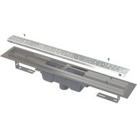 Товар: Душевой лоток Alcaplast Low APZ111-750L с решеткой Хром - фото 1 Душевой лоток Alcaplast Low APZ111-750L с решеткой Хром — фото 1, Душевые лотки