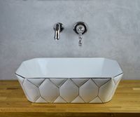 Смеситель для раковины Bronze de Luxe Tiffany 1920CR Хром — фото 5, Смесители для раковины