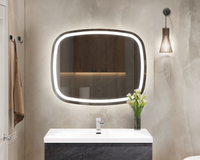 Зеркало Cezares CZR-SPC-MOLVENO-1100-800-MOV — фото 6, Зеркала в ванную комнату