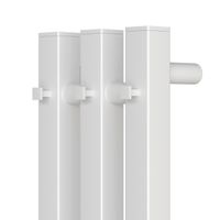 Полотенцесушитель электрический Point Гермес PN13822W П3 120x1200 диммер справа, белый — фото 5, Электрические полотенцесушители