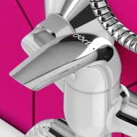 Смеситель для ванны Dorff Stark D1109500 универсальный Хром — фото 5, Смеситель для ванны