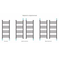 Водяной полотенцесушитель Сунержа Богема+ 1000х400 Хром — фото 2, Водяные полотенцесушители