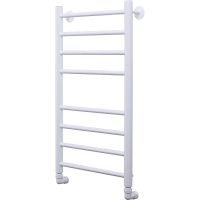 Водяной полотенцесушитель Comfysan Luce W-8 80x40 013431 Белый матовый — фото 1, Водяные полотенцесушители