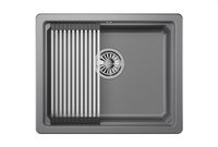 Granula-KS-5501U, АЛЮМИНИУМ, кухонная мойка, кварц — фото 1, Кухонные мойки