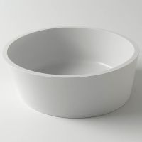 Раковина-чаша Holbi Almatea 42 1.02.002.11.1 Белая матовая — фото 1, Раковины накладные