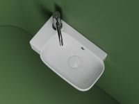 Товар: Раковина Ceramicanova Element 40 R CN6074R Белая - фото 3 Раковина Ceramicanova Element 40 R CN6074R Белая — фото 3, Мини-раковины