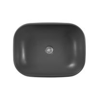 Раковина накладная для установки на столешницу AQUATEK AQ5526-MG 560*420*140, матовый серый — фото 3, Раковины накладные