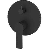 Смеситель для душа ESKO Singapore Black SB 83-3 Черный матовый — фото 1, Смеситель для душа