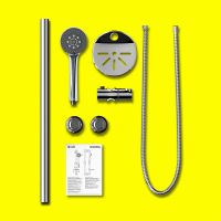 Душевой гарнитур Dorff Norma D0101000 Хром — фото 5, Душевые гарнитуры