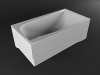 Акриловая ванна Vayer Boomerang 190x90 L Гл000010853 без гидромассажа — фото 7, Акриловые ванны