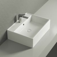 Раковина Ceramicanova Element 59 CN6046 Белая — фото 9, Раковины накладные