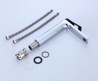 Смеситель для раковины Bronze de Luxe Element EL21CB Хром Черный — фото 6, Смесители для раковины